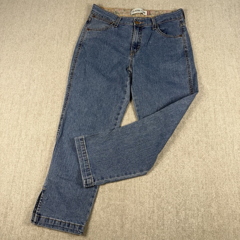 Levis Jeans Womens Size 10 Classic Capri Stretch Cropped Classic‎ Casual Trendy